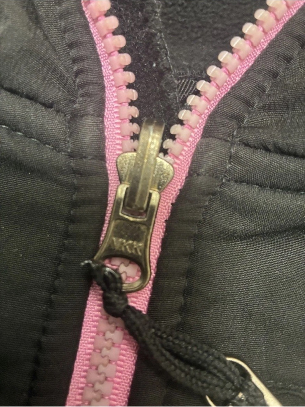 The North Face Women’s Medium Black Pink Zip Up Jacket Hoodie Fleece Softshell - Picture 4 of 8
